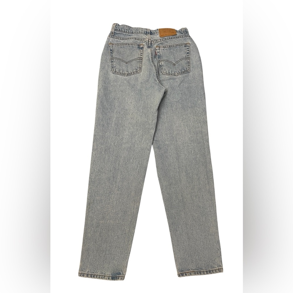 Vintage Levi’s 551 Tapered Fit Tapered Leg Blue Denim Mom 90’s Jeans size 12M